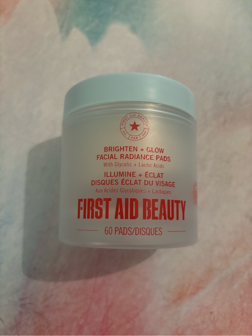 NEW and SEALED First Aid Beauty Brighten + Glow Facial Radiance Pads